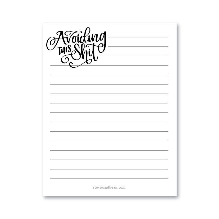 Avoiding this Shit