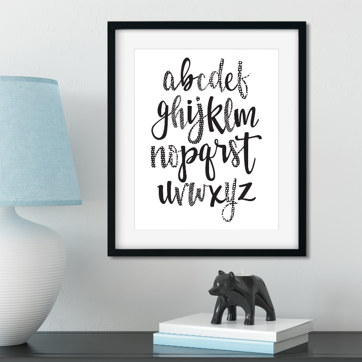 Alphabet // Digital Download
