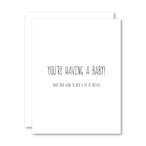You're having a baby!